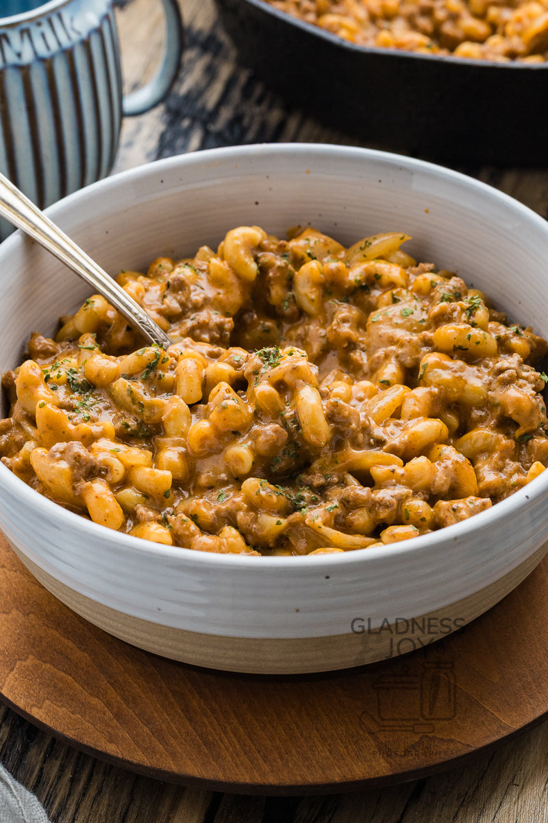 Cheeseburger Pasta