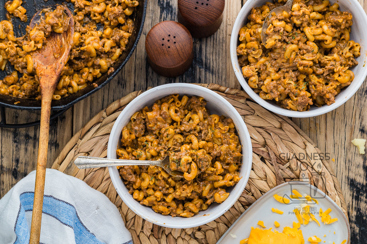 Cheeseburger Pasta