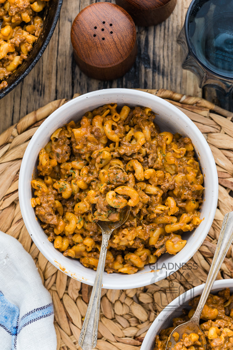 Cheeseburger Pasta