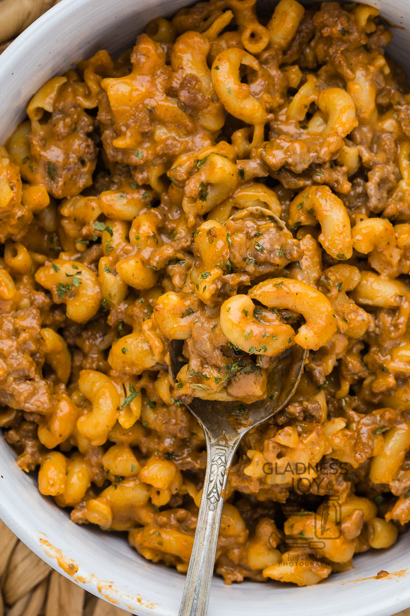 Cheeseburger Pasta