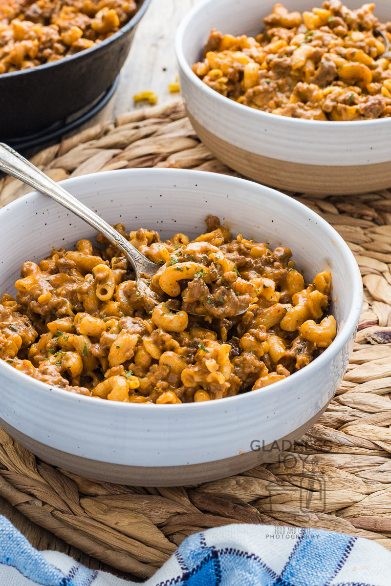 Cheeseburger Pasta