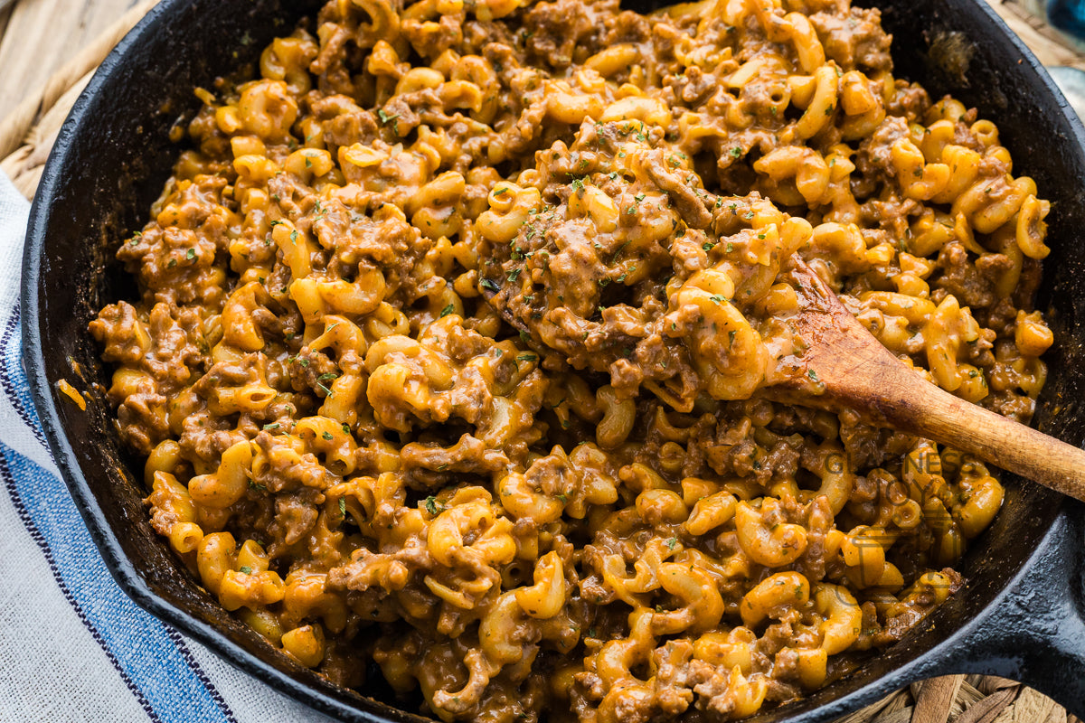 Cheeseburger Pasta