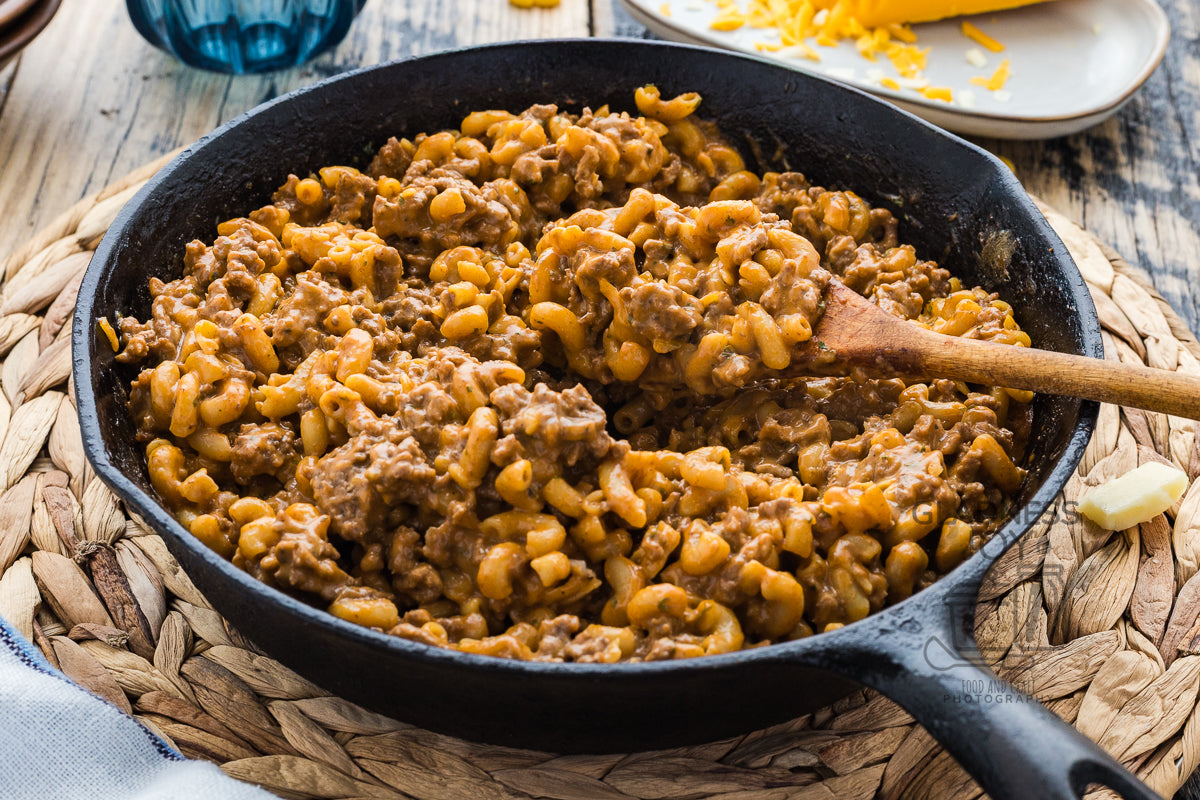 Cheeseburger Pasta