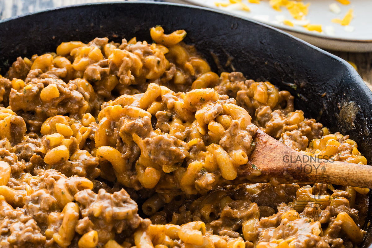 Cheeseburger Pasta