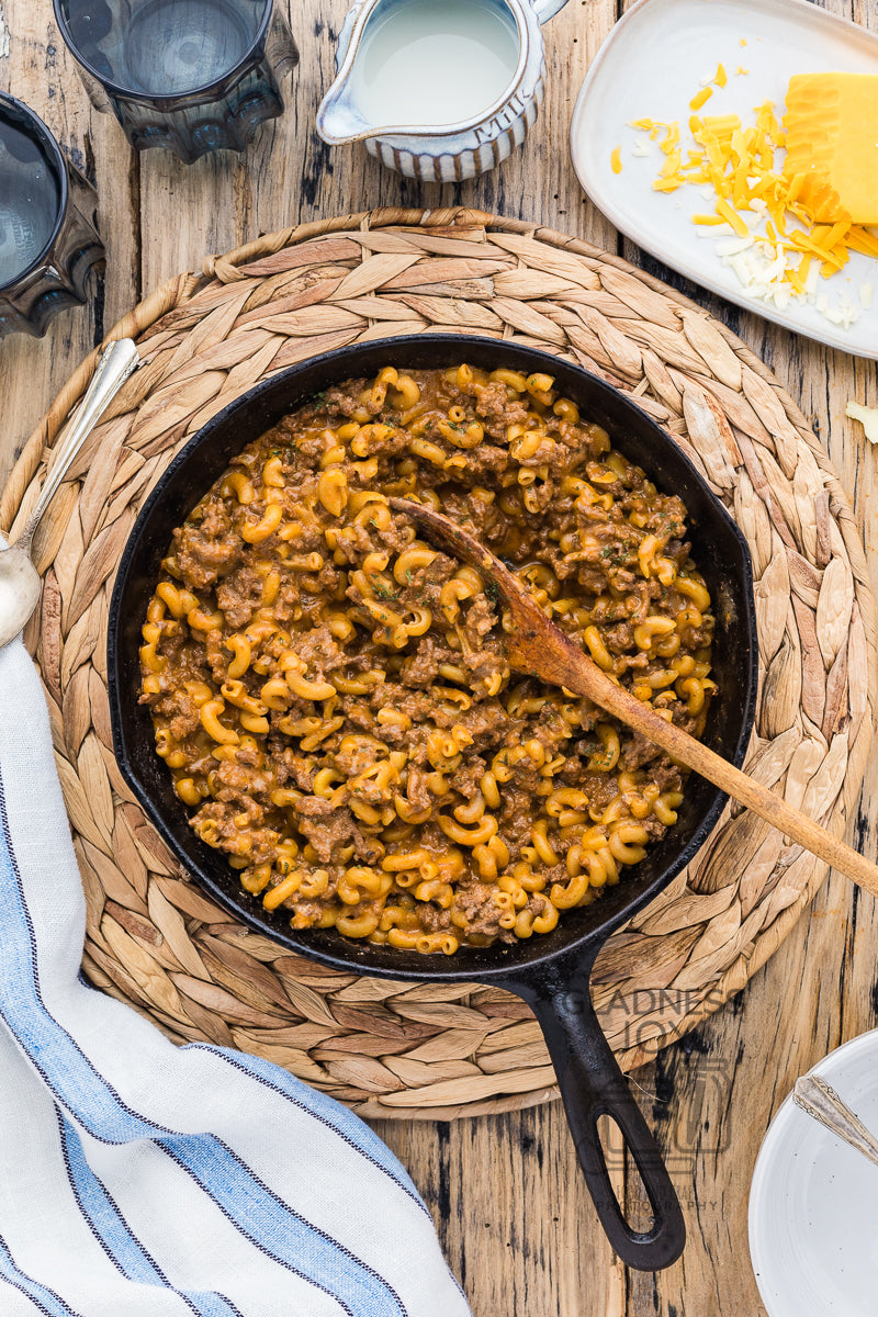 Cheeseburger Pasta