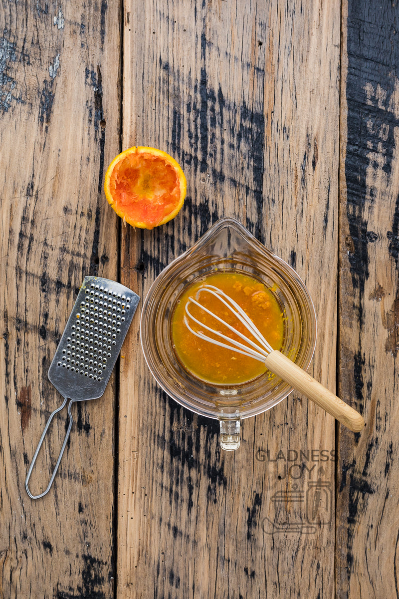 Baked Chicken Leg Quarters & Orange Vinaigrette