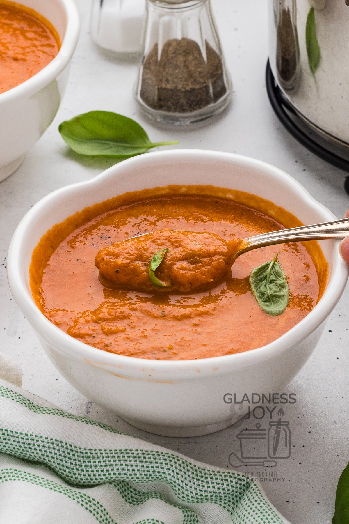 Creamy tomato soup
