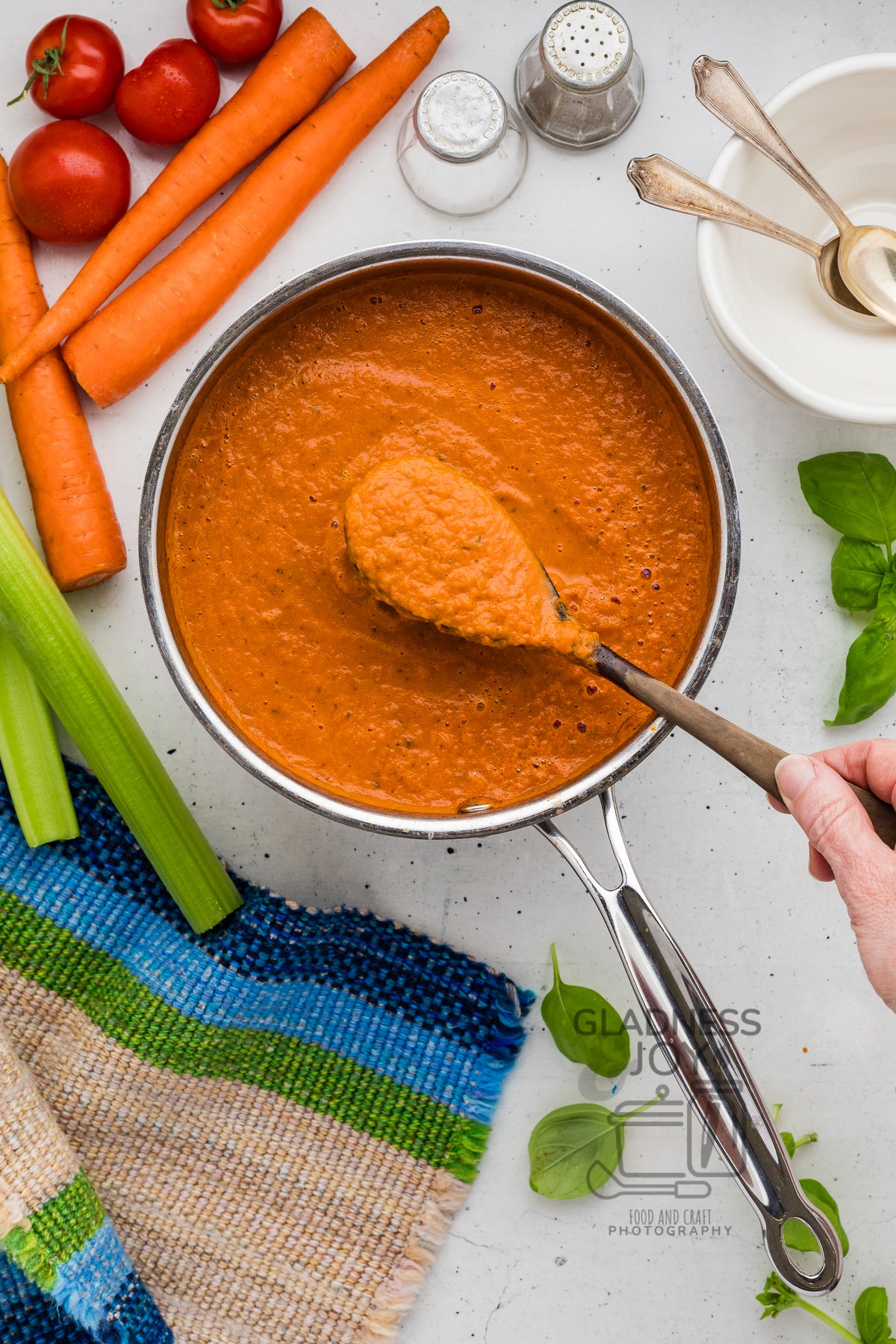 Creamy tomato soup