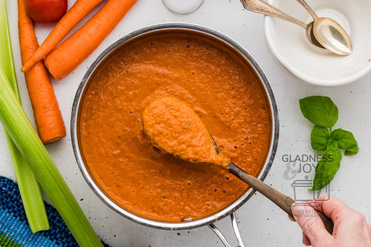 Creamy tomato soup