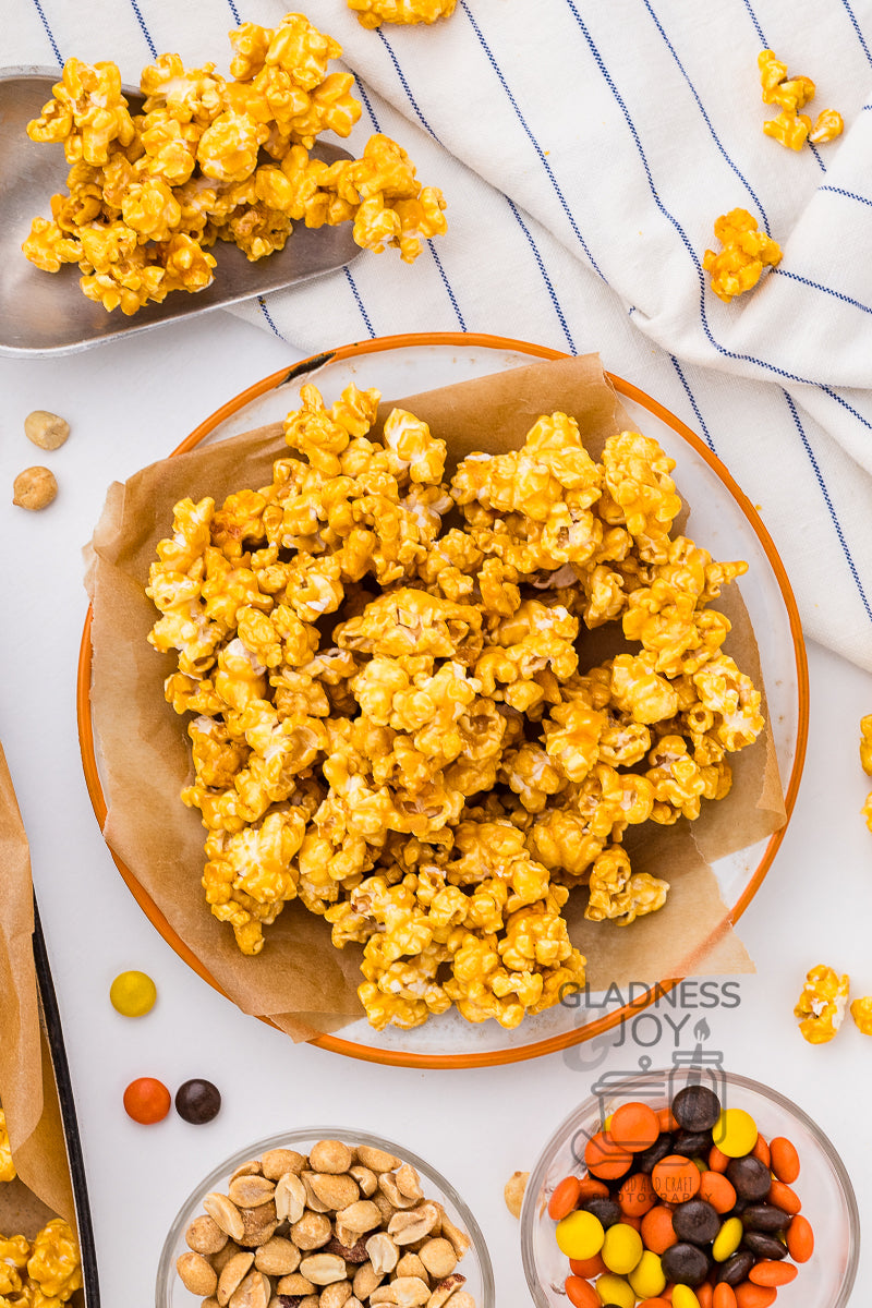Caramel popcorn recipe without corn syrup