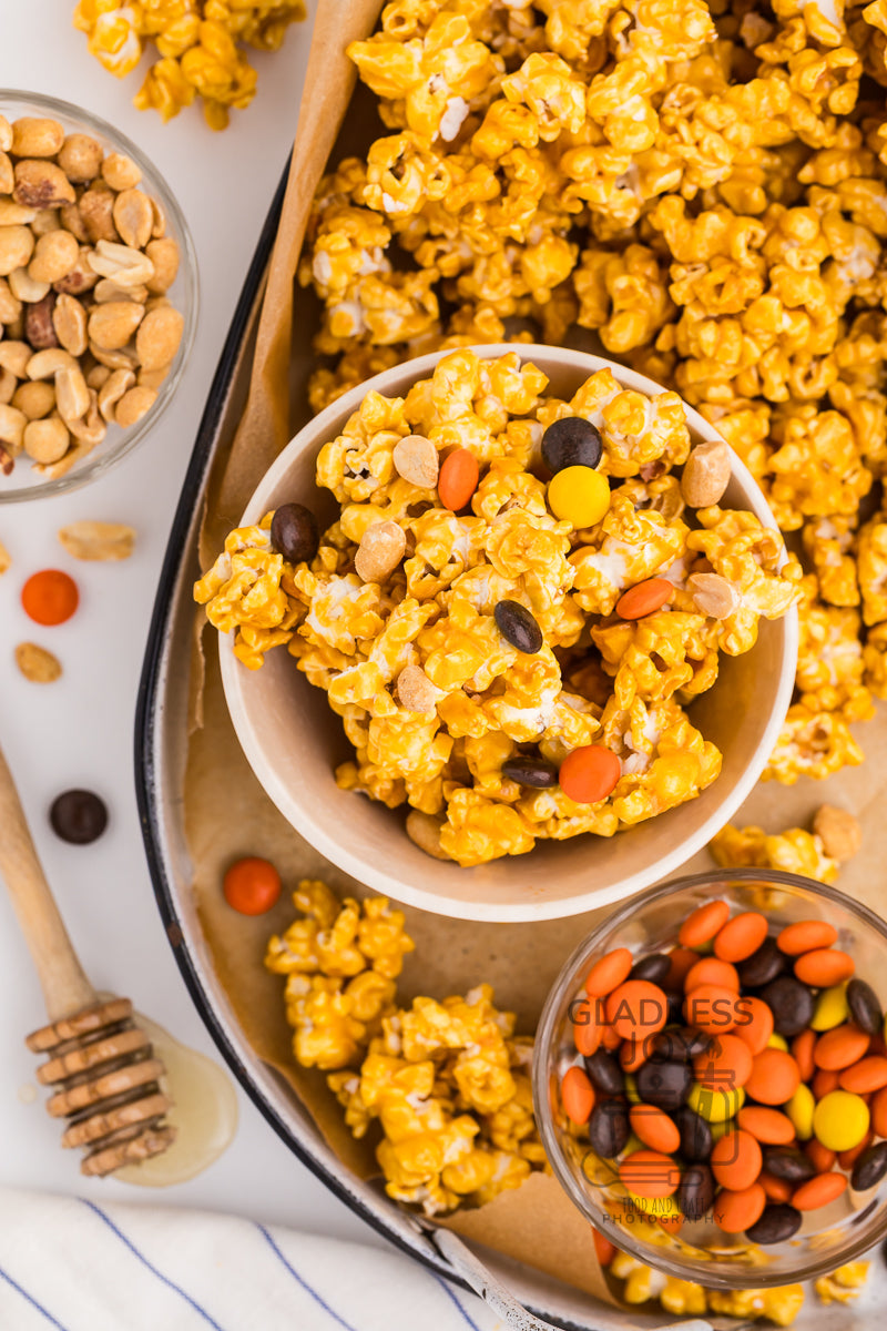 Caramel popcorn recipe without corn syrup