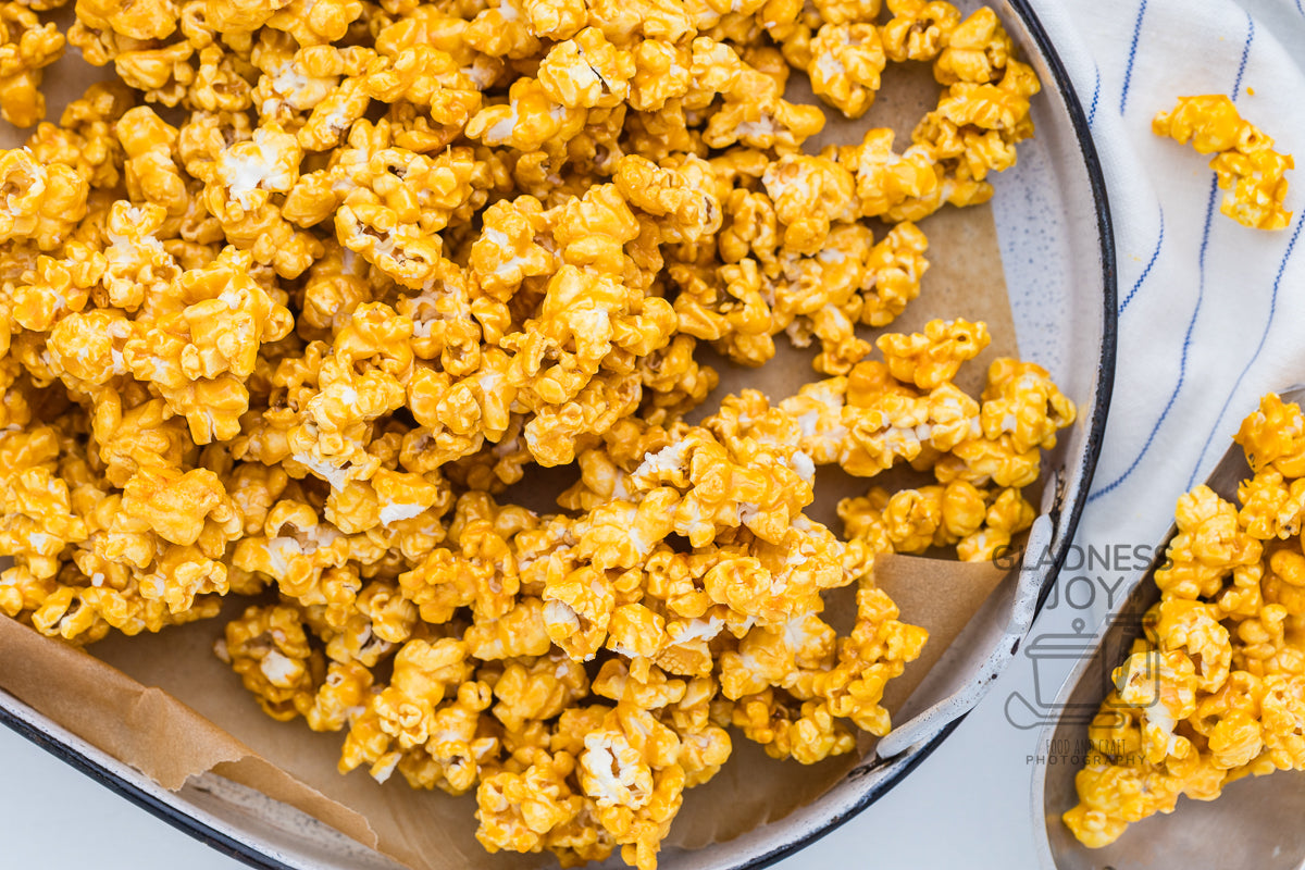 Caramel popcorn recipe without corn syrup