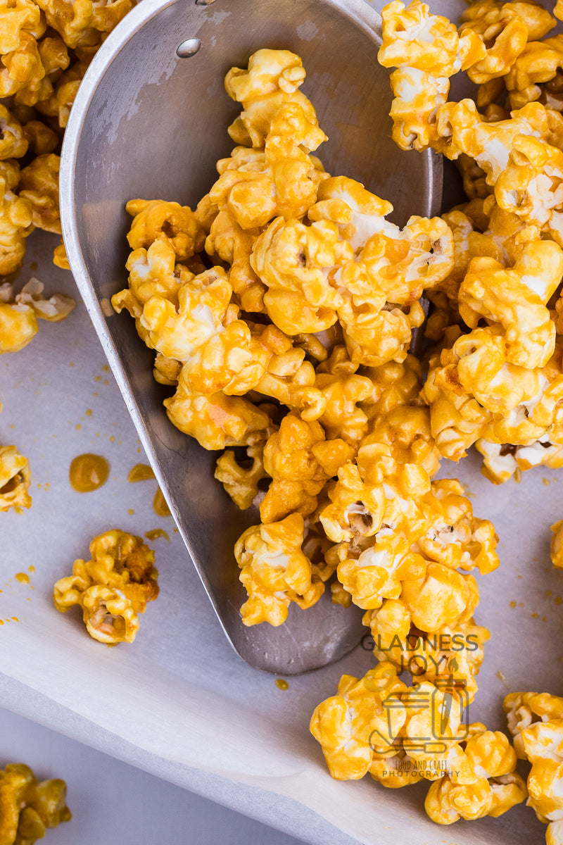 Caramel popcorn recipe without corn syrup