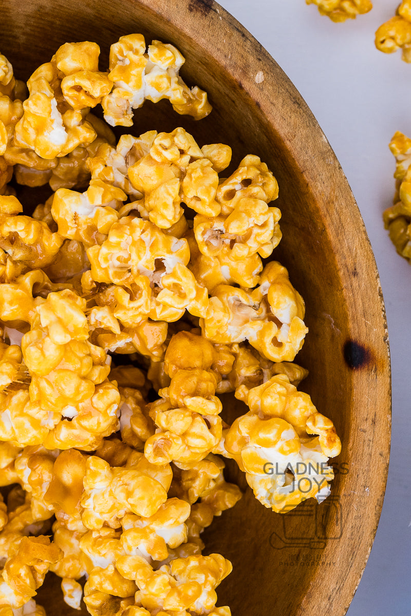 Caramel popcorn recipe without corn syrup