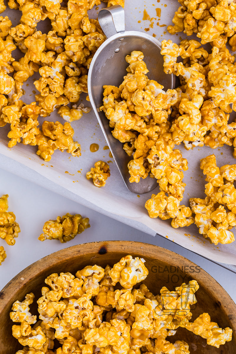 Caramel popcorn recipe without corn syrup
