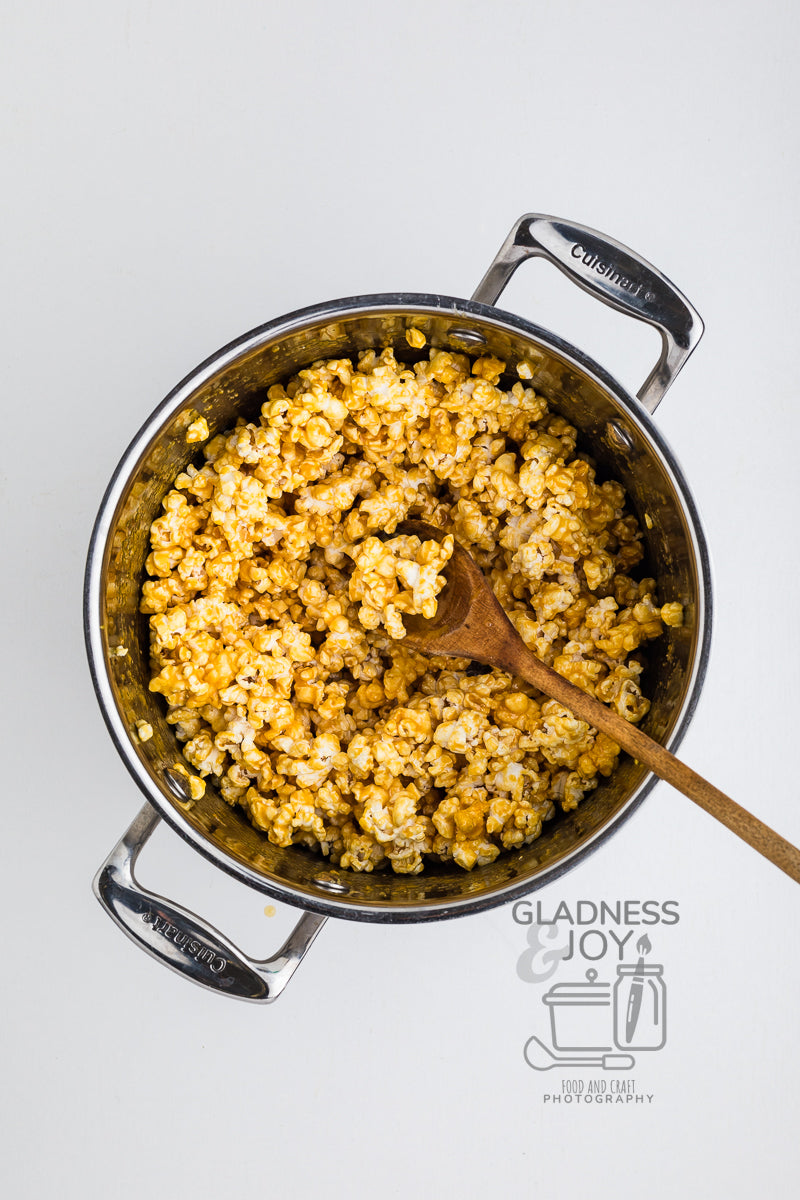 Caramel popcorn recipe without corn syrup