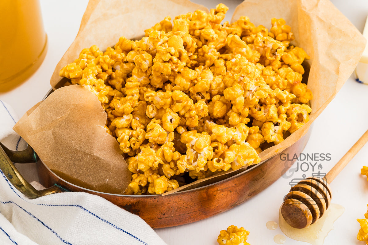 Caramel popcorn recipe without corn syrup