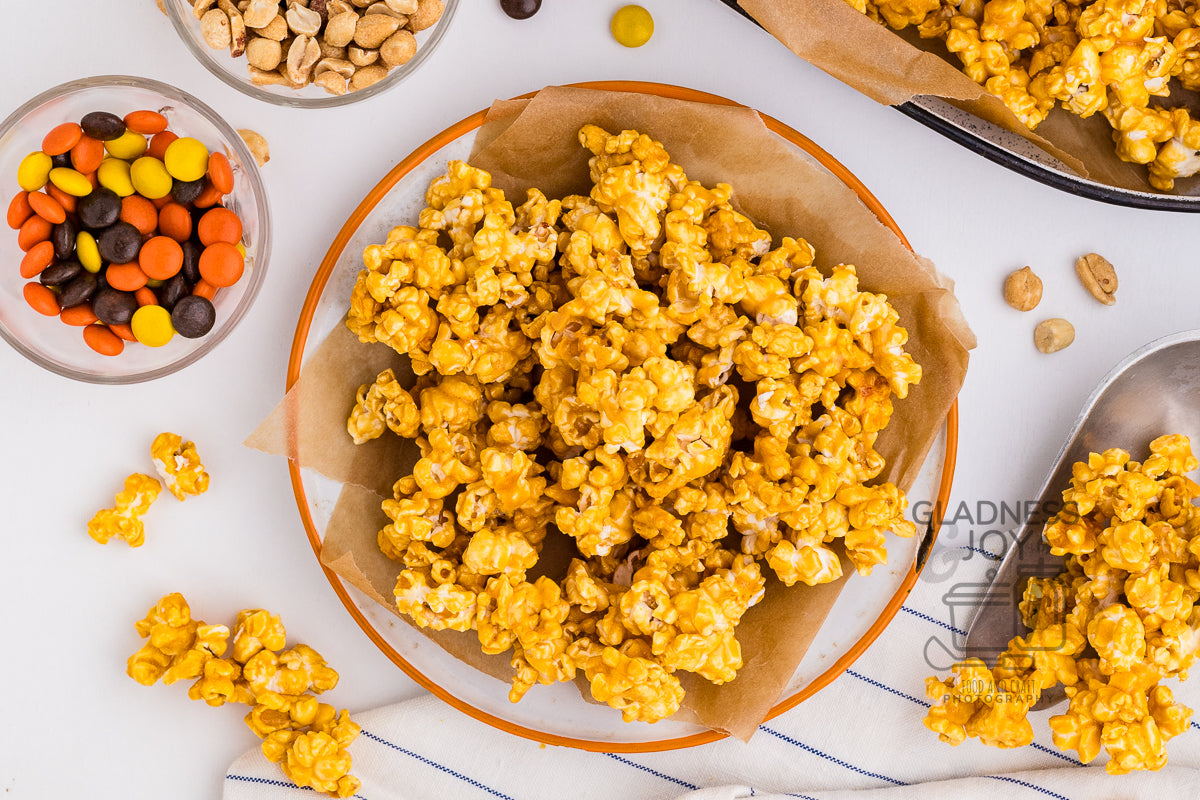 Caramel popcorn recipe without corn syrup
