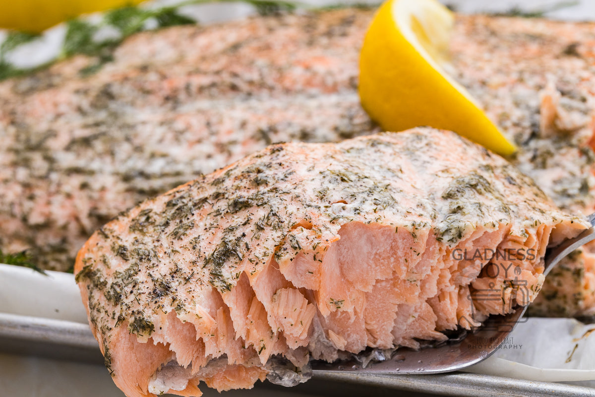 Salmon with Lemon and Dill