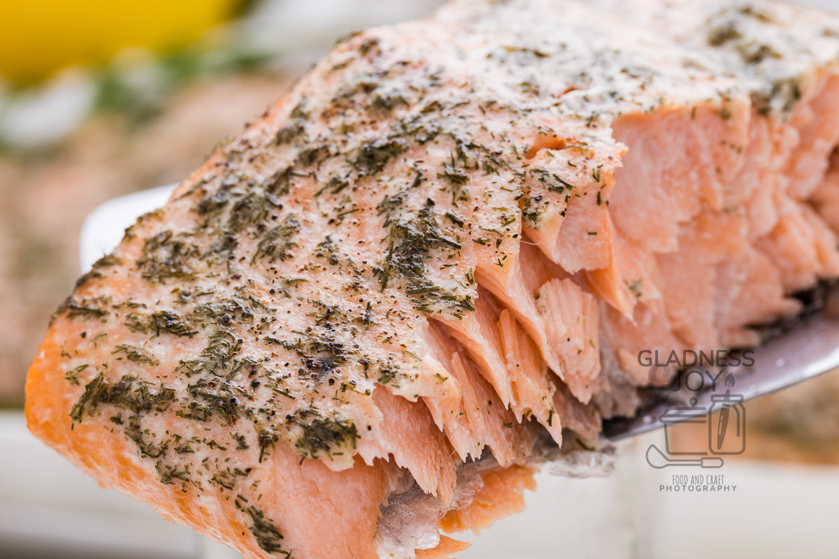 Salmon with Lemon and Dill