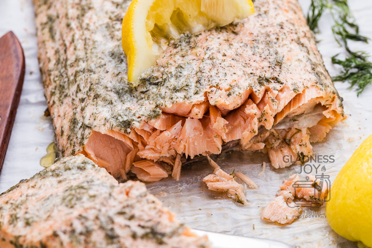 Salmon with Lemon and Dill