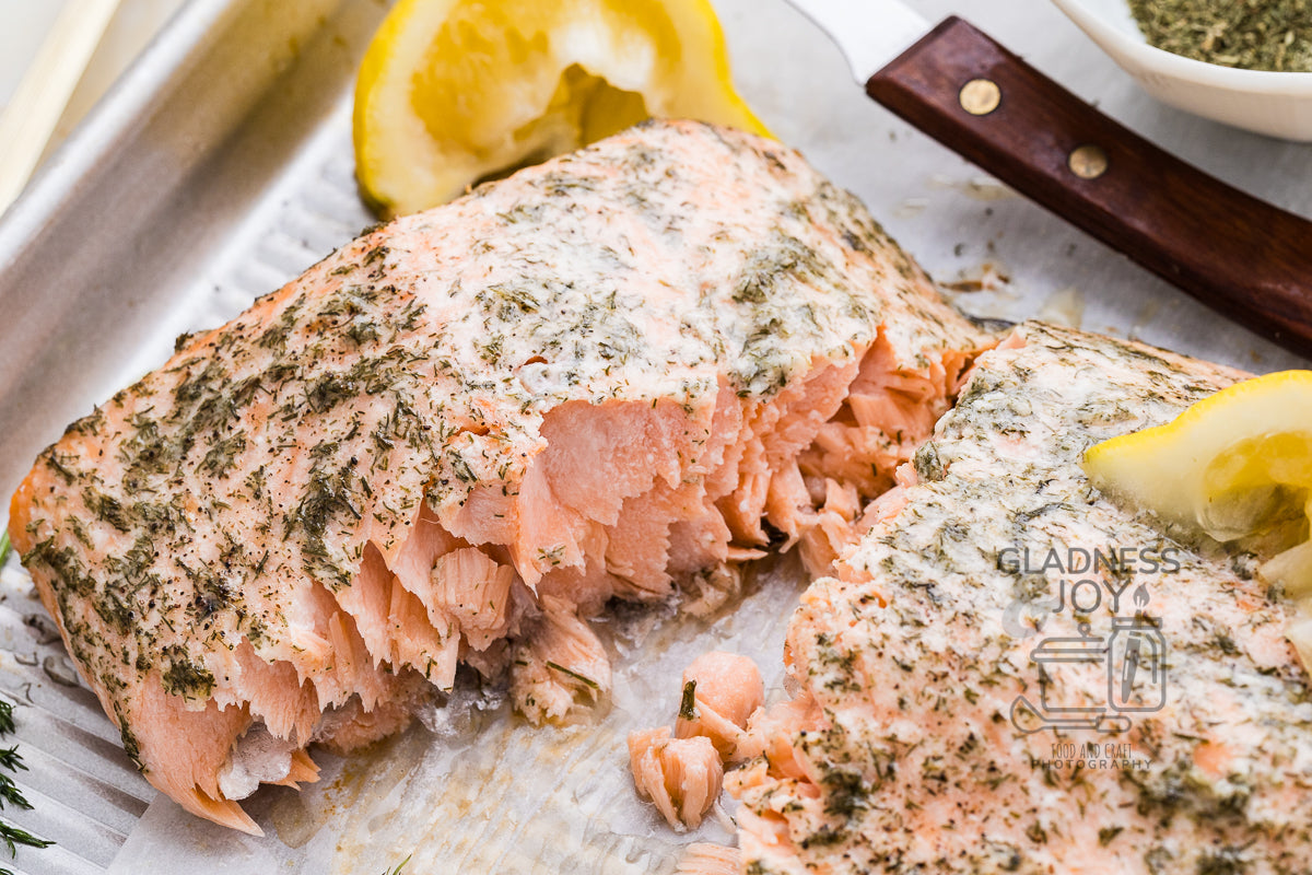 Salmon with Lemon and Dill