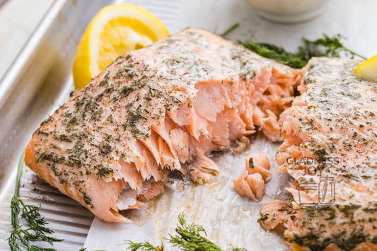 Salmon with Lemon and Dill