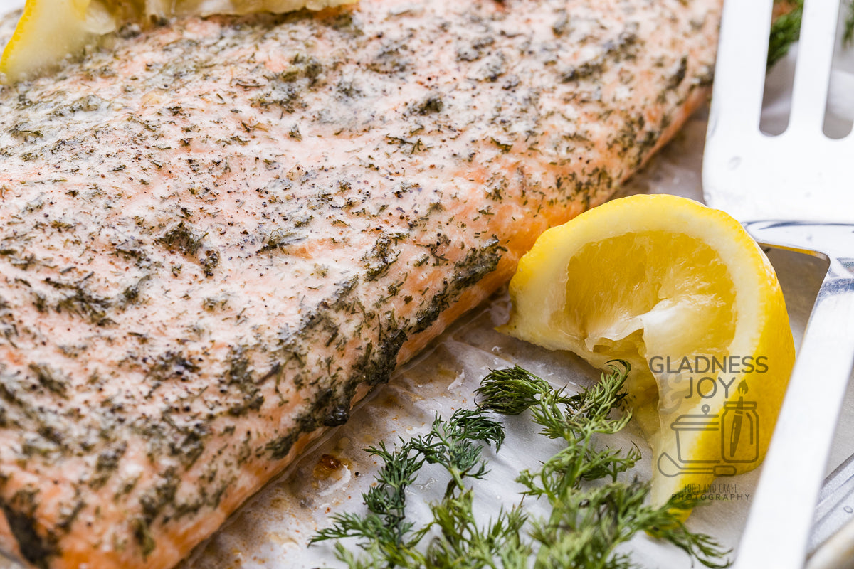 Salmon with Lemon and Dill