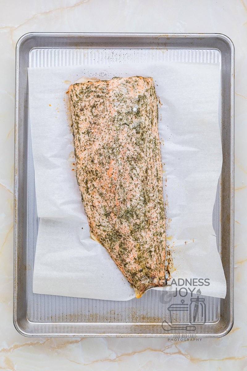 Salmon with Lemon and Dill