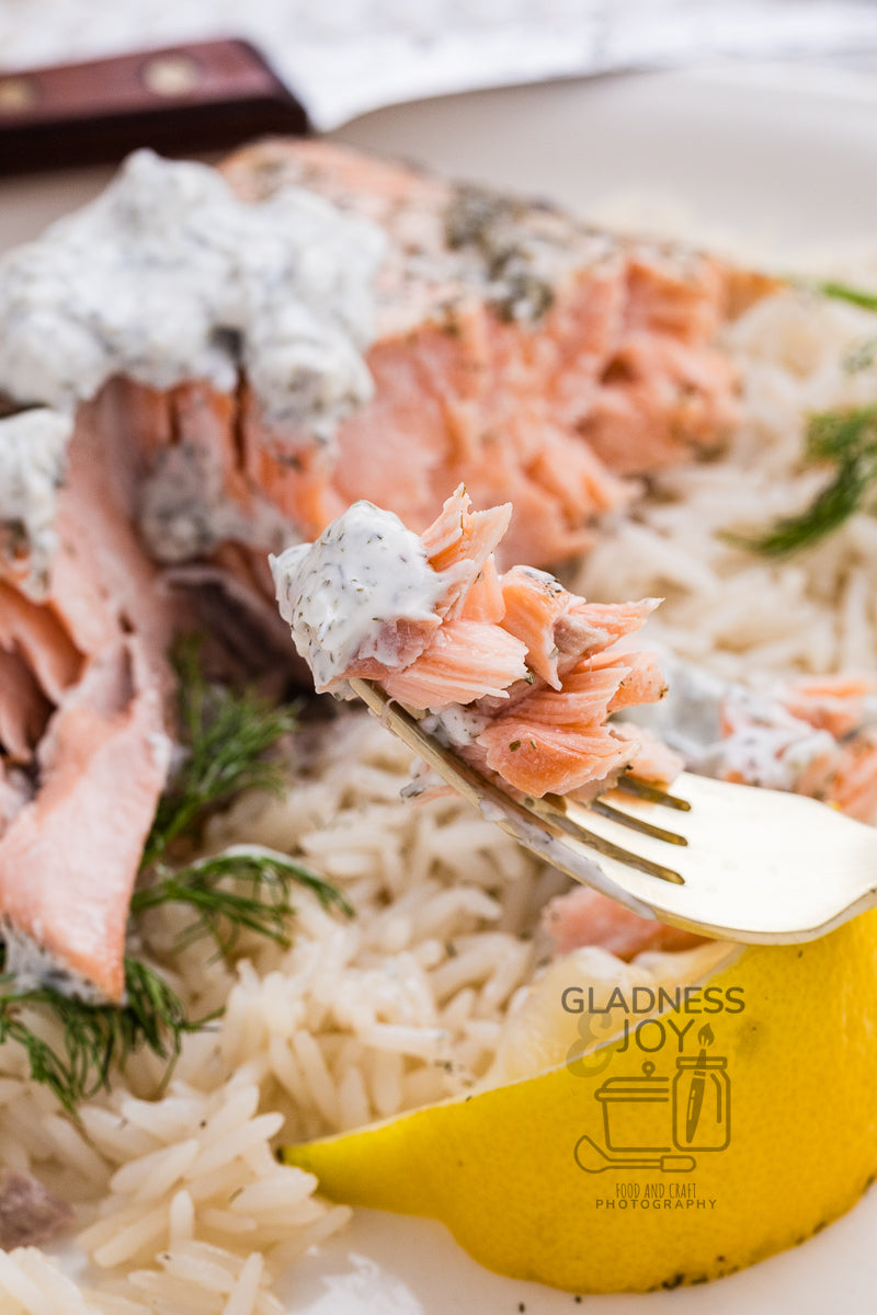 Salmon with Lemon and Dill