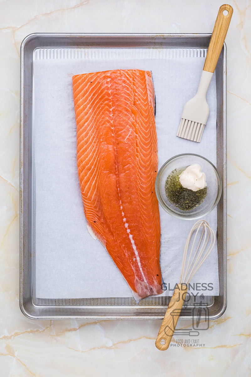 Salmon with Lemon and Dill