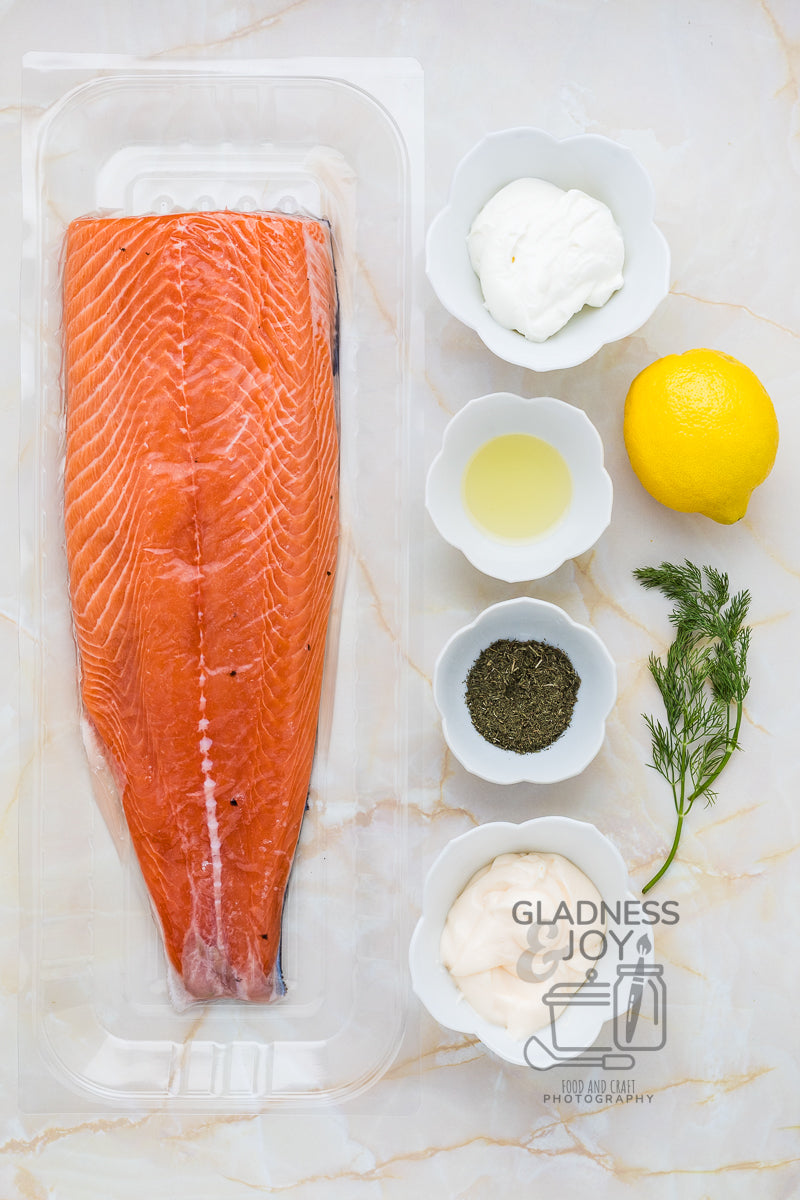 Salmon with Lemon and Dill