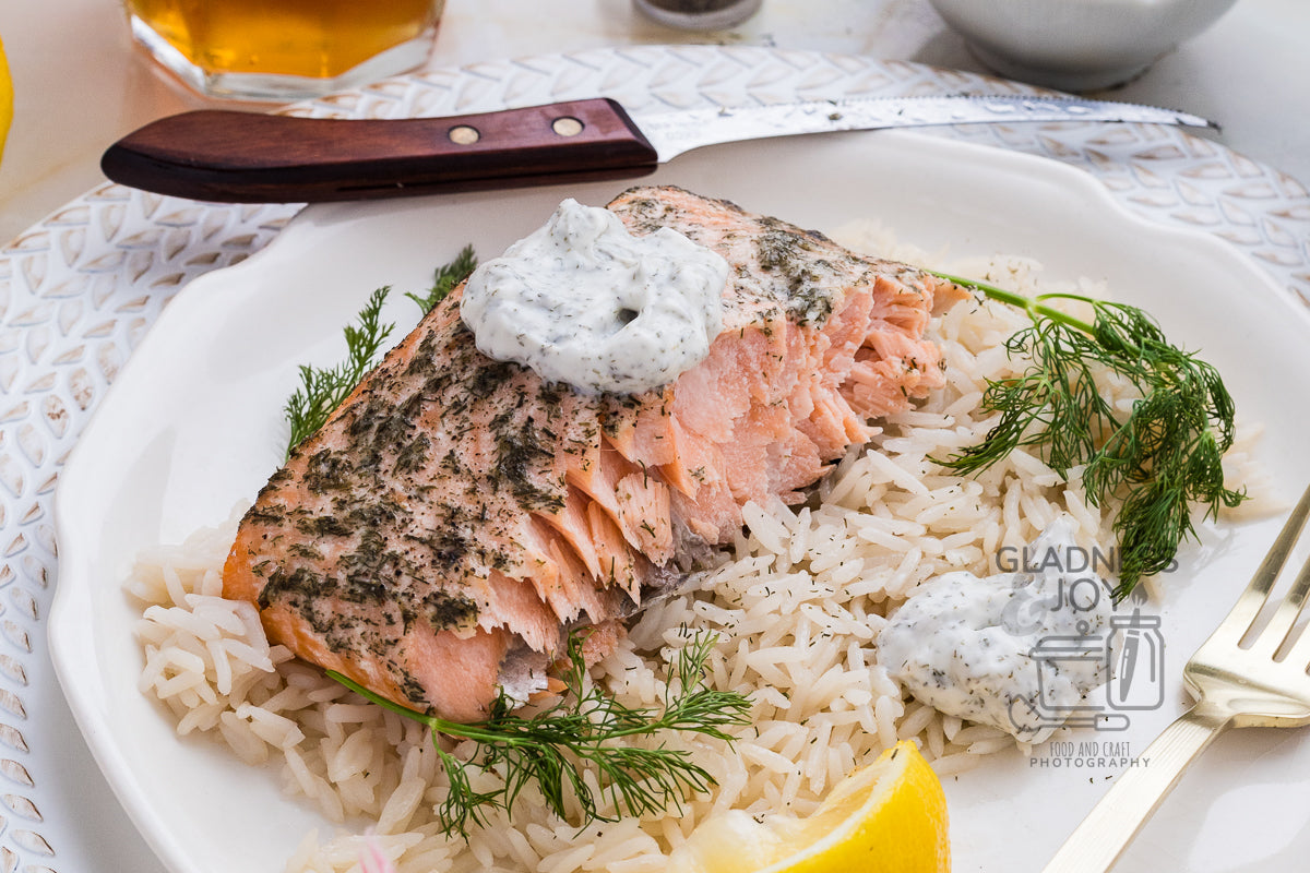 Salmon with Lemon and Dill