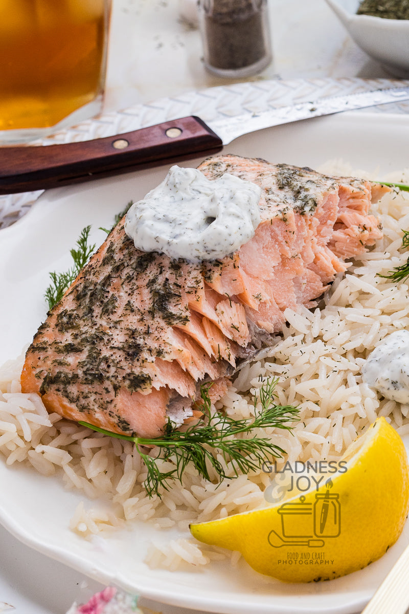 Salmon with Lemon and Dill
