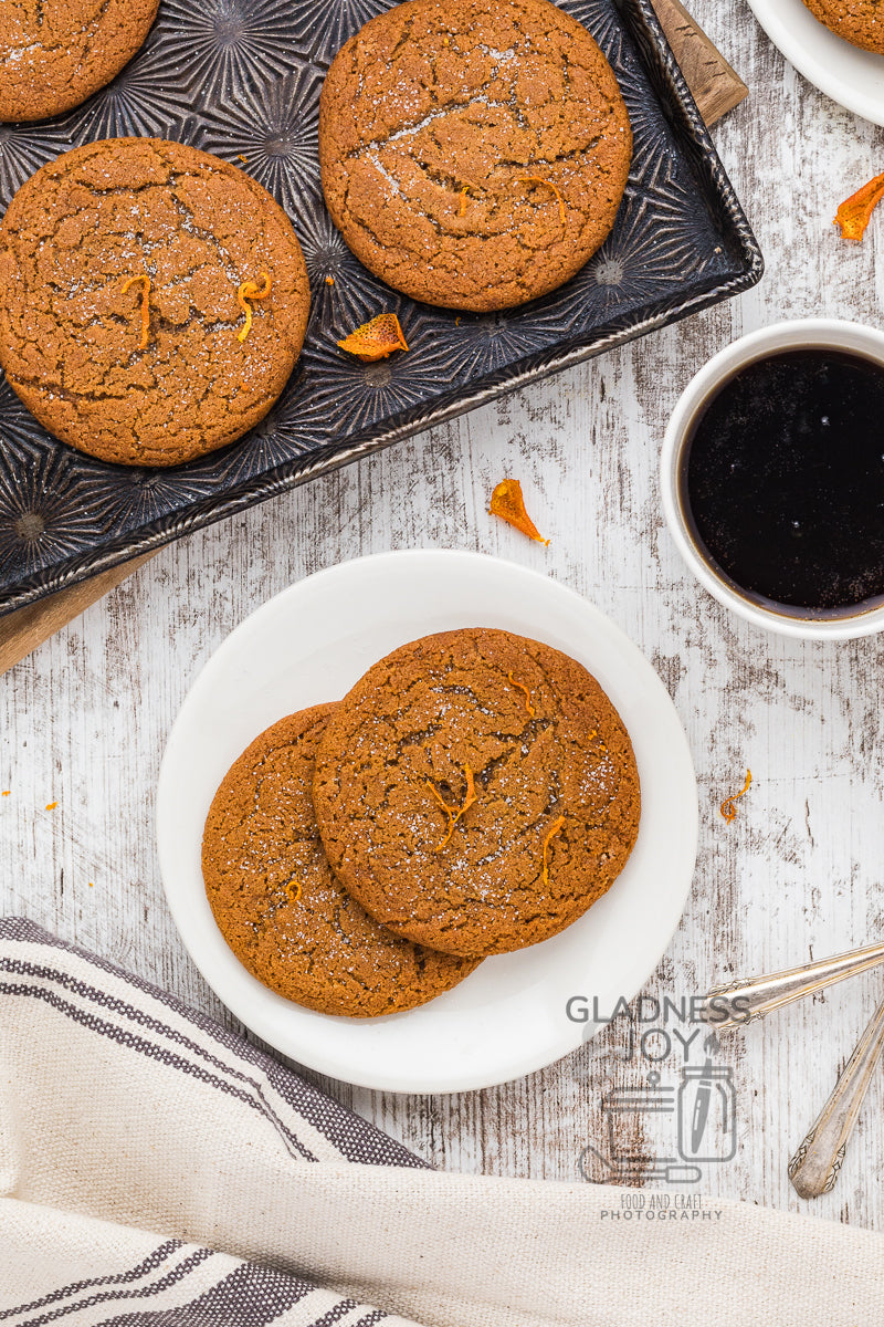 Soft Molasses Cookies