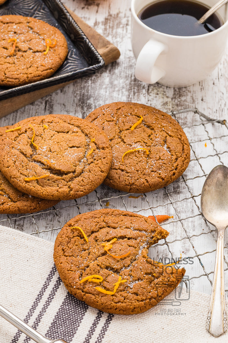 Soft Molasses Cookies