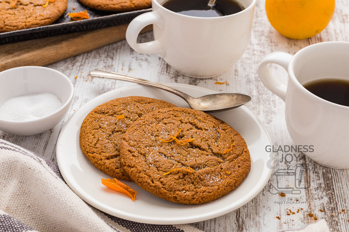 Soft Molasses Cookies