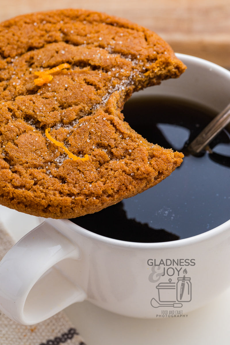 Soft Molasses Cookies