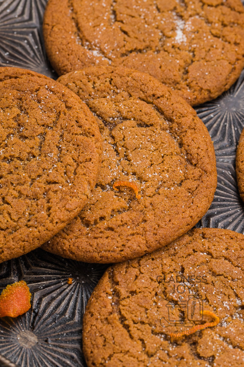 Soft Molasses Cookies