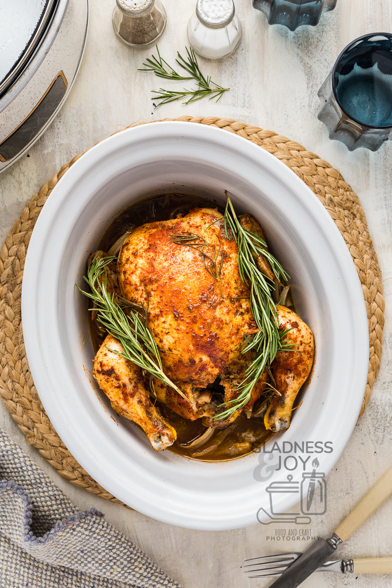 Crock Pot Whole Chicken